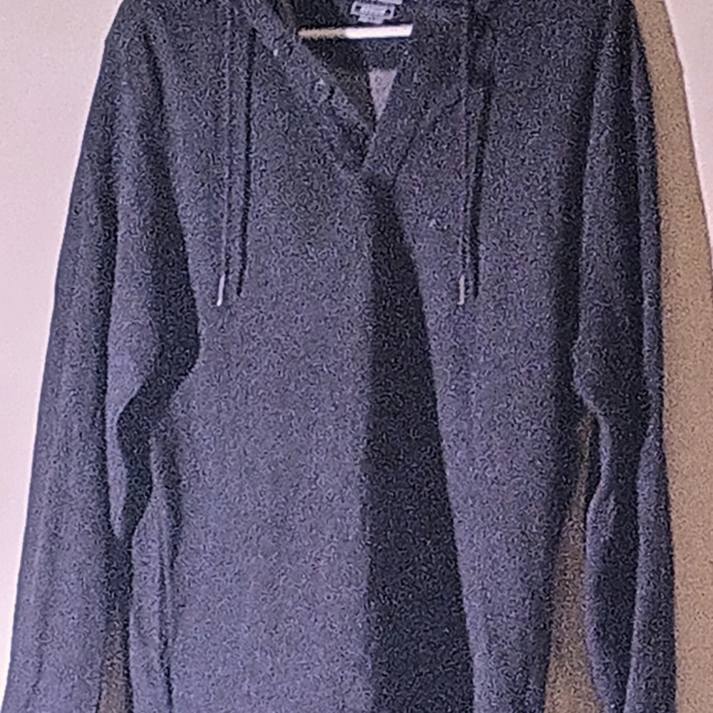Mizzen and Main men's hooded thin sweatshirt size medium